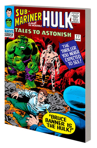 MIGHTY MARVEL MASTERWORKS: THE INCREDIBLE HULK VOL. 3 - LESS THAN MONSTER  MORE THAN MAN [DM ONLY] TRADE PAPERBACK