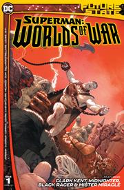 FUTURE STATE SUPERMAN WORLDS OF WAR #1 (OF 2) CVR A MIKEL JANIN