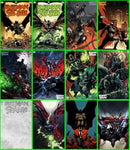 BATMAN SPAWN #1 SET OF 13 COVERS (MORE THAN $100 VALUE-OVER 25% OFF)
