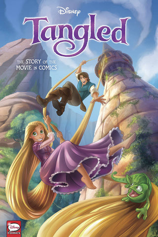 DISNEY TANGLED STORY OF THE MOVIE IN COMICS HC