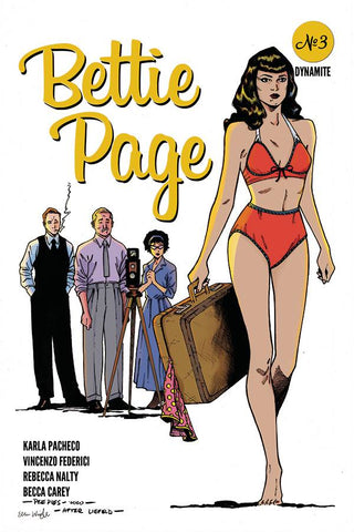 BETTIE PAGE #3 7 COPY PEEPLES HOMAGE INCV