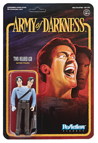 ARMY OF DARKNESS TWO-HEADED ASH REACTION FIGURE
