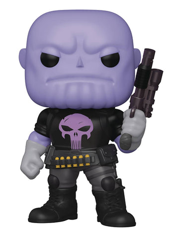 POP SUPER MARVEL HEROES THANOS EARTH-18138 PX 6IN VIN FIG