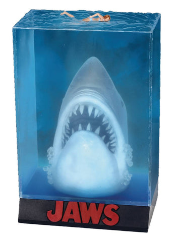 JAWS 3D MOVIE POSTER DIORAMA (RES) (C: 1-1-2)