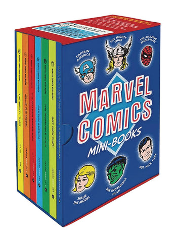 MARVEL COMICS MINI-BOOKS COLLECTIBLE BOXED SET (APR208820)
