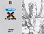 X-FACTOR #4 ALEX ROSS ANGEL TIMELESS VIRGIN SKETCH VAR 1:100