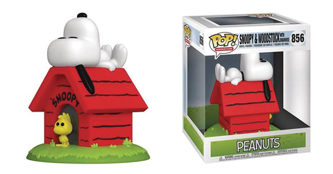 POP DELUXE PEANUTS SNOOPY ON DOGHOUSE VIN FIG