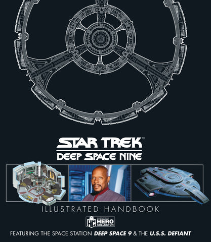 STAR TREK DS9 & USS DEFIANT ILLUS HANDBOOK HC