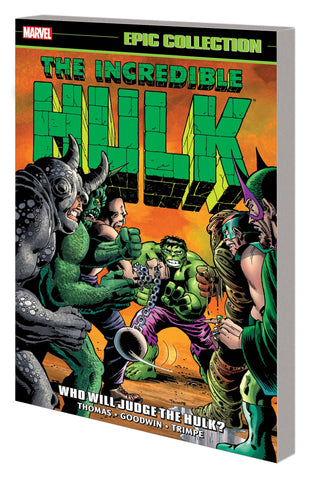 INCREDIBLE HULK EPIC COLLECTION TP WHO WILL JUDGE THE HULK