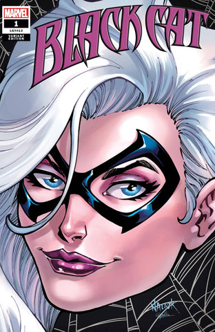 BLACK CAT #1 NAUCK HEADSHOT VAR KIB