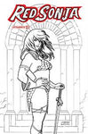 RED SONJA #22 10 COPY LINSNER B&W INCV