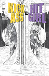 KICK-ASS VS HIT-GIRL #3 (OF 5) CVR B B&W ROMITA JR