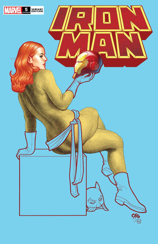 IRON MAN #5 FRANK CHO VAR 1:25