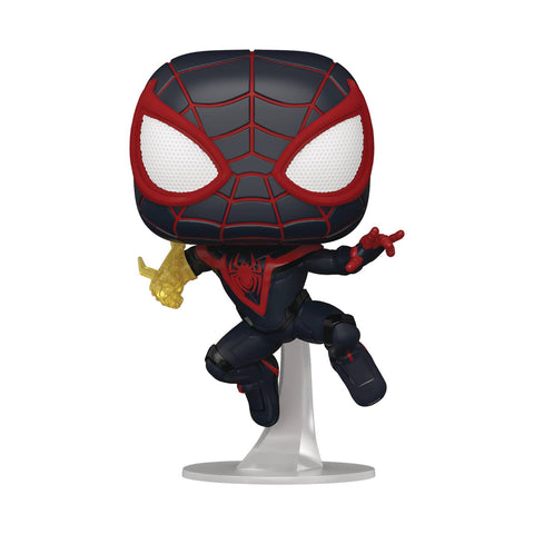 POP GAMES MILES MORALES GAME CLASSIC W/ CHASE VINYL FIG