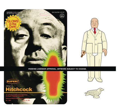 ALFRED HITCHCOCK MONSTER GLOW REACTION FIGURE