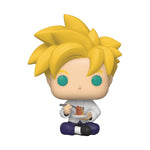 POP ANIMATION DBZ S9 SS GOHAN W/ NOODLES VINYL FIG