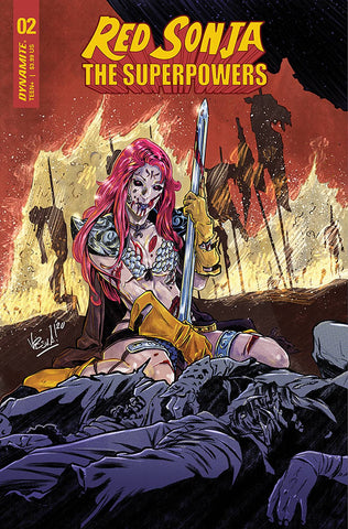 RED SONJA THE SUPERPOWERS #2 CVR D FEDERICI