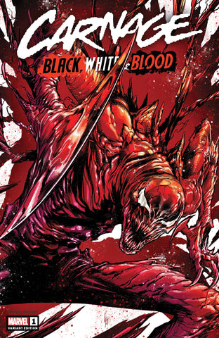 CARNAGE BLACK WHITE AND BLOOD #1 (OF 4) CHECCHETTO VAR <1:50>