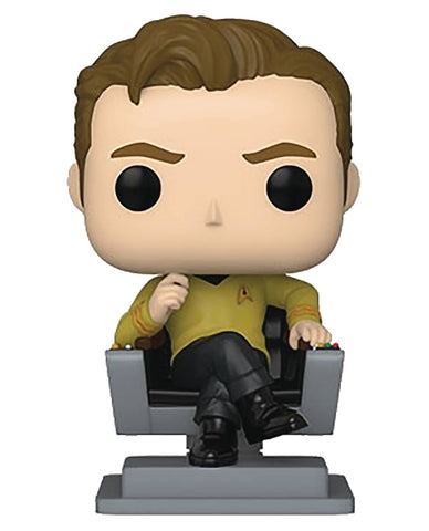 POP TV STAR TREK CAP KIRK IN CHAIR VIN FIG