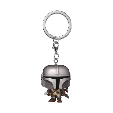 POCKET POP SW MANDALORIAN MANDALORIAN KEYCHAIN (C: 1-1-2)