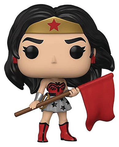 POP HEROES WONDER WOMAN 80TH WW SUPERMAN RED SON VIN FIG