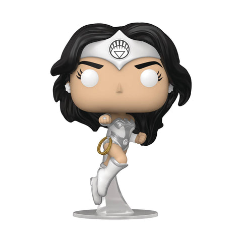 POP HEROS WONDER WOMAN 80TH WHITE LANTERN WONDER WOMAN FIG