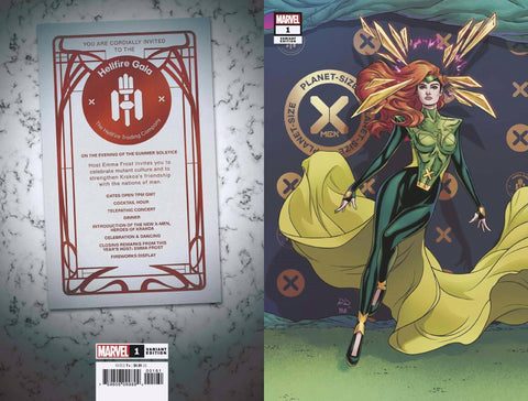 PLANET-SIZED X-MEN #1 DAUTERMAN CONNECTING VAR GALA