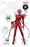 NEW MUTANTS #19 DAUTERMAN RACHEL SUMMERS DESIGN VAR GALA <1:50>