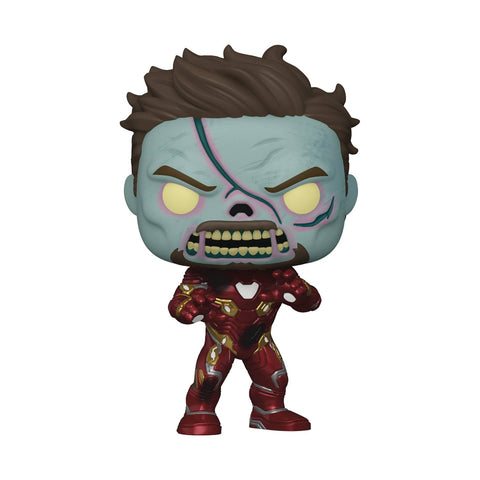 POP WHAT IF S2 ZOMBIE IRON MAN VINYL FIG