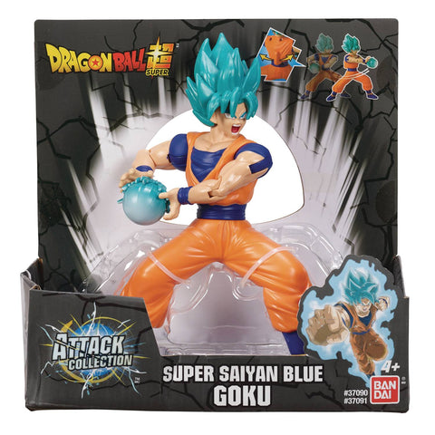 DRAGON BALL SUPER ATTACK COLLECTION SS BLUE GOKU 7IN AF