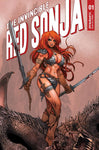 INVINCIBLE RED SONJA #1 PREMIUM MORITAT FOC VAR