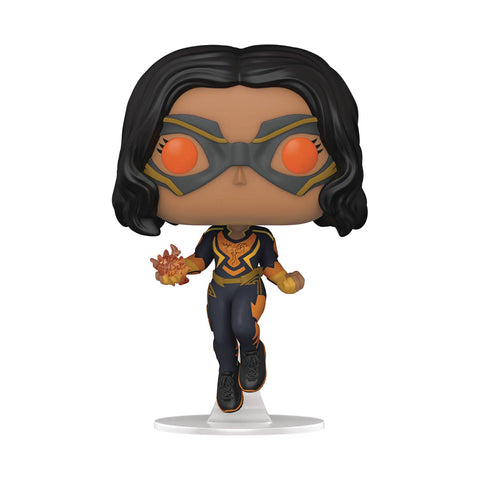 POP HEROES BLACK LIGHTNING LIGHTNING VINYL FIG