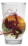 TOON TUMBLERS MARVEL SM 300 CARNAGE PINT GLASS