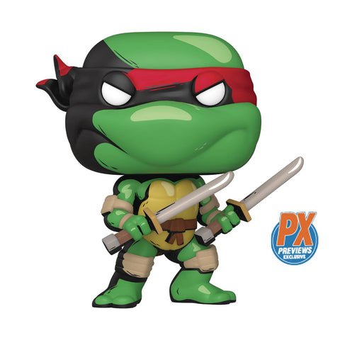 POP COMICS TMNT LEONARDO PX VINYL FIGURE W/B&W CHASE