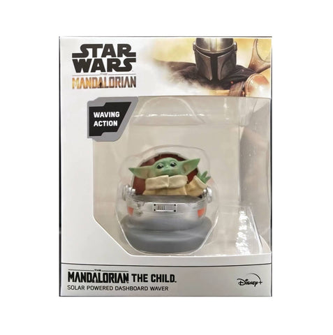 STAR WARS MANDALORIAN THE CHILD GROGU SOLAR DASHBOARD WAVER