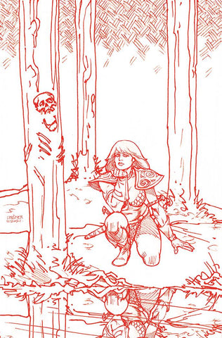 RED SONJA #28 PREMIUM LINSNER TINT VIRGIN VAR