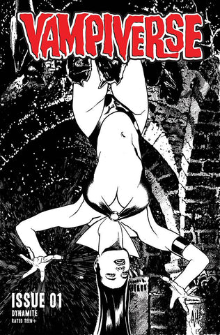 VAMPIVERSE #1 CVR H 20 COPY INCV HUGHES LINE ART
