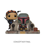 POP MOMENT MANDALORIAN BOBA FETT & FENNEC SHAND VIN FIG