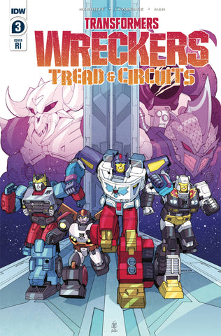 TRANSFORMERS WRECKERS TREAD & CIRCUITS #3 (OF 4) CVR C 10 COPY