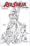 RED SONJA (2021) #4 CVR H 25 COPY INCV LINSNER B&W