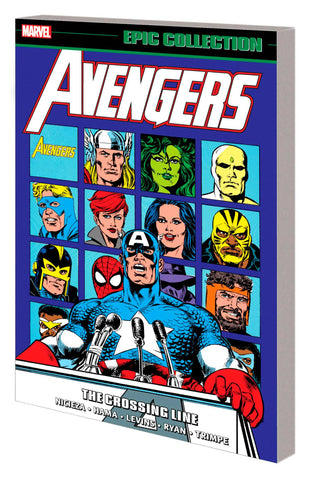 AVENGERS EPIC COLL TP CROSSING LINE