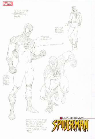 BEN REILLY SPIDER-MAN #1 JURGENS SKETCH VAR <1:50>