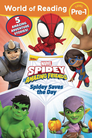 WORLD OF READING SPIDEY SAVES THE DAY AMAZING FRIENDS