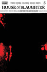 HOUSE OF SLAUGHTER #5 CVR C BLANK SKETCH VAR