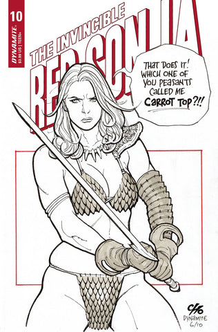 INVINCIBLE RED SONJA #10 CVR D CHO