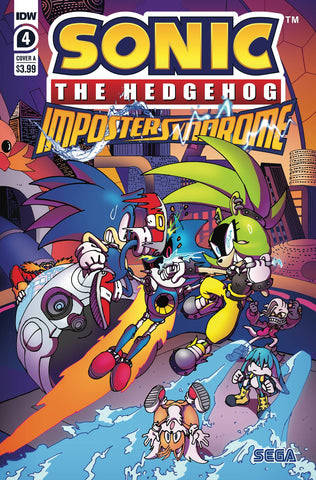 SONIC HEDGEHOG IMPOSTER SYNDROME #4 (OF 4) CVR A FONSECA