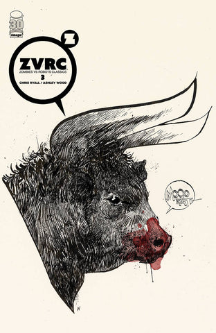 ZVRC ZOMBIES VS ROBOTS CLASSIC #3 (OF 4) CVR B WOOD