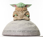 SW THE MANDALORIAN MILESTONES SEEING STONE GROGU STATUE (C: