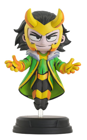 MARVEL ANIMATED LOKI STATUE (C: 1-1-2)