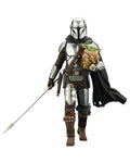 MANDALORIAN & GROGU W/ BESKAR STAFF ARTFX PVC STATUE